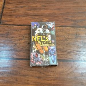 NFL Greatest Moments vhs